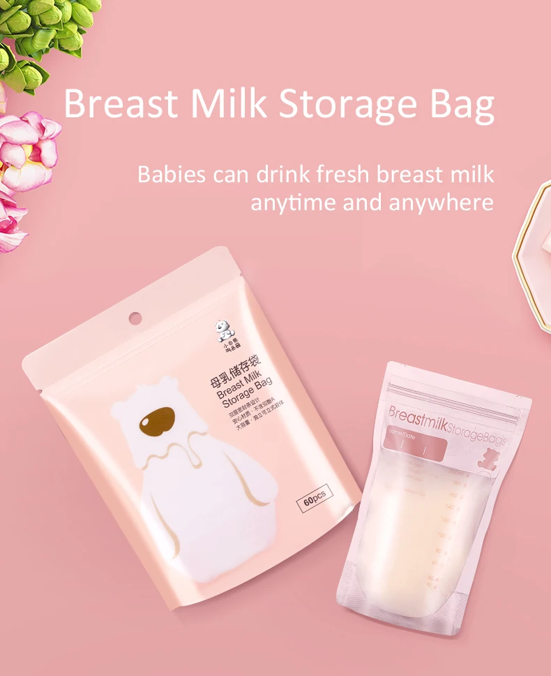 Manufacture Zip Lock Stand Up Breast Milk Bags Storage Buy Breast
