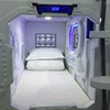 Stylish Double Bed Designs hotel bed capsule