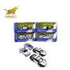 open door metal pull back toy car 1 32 diecast police cars with lights and sound