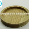 CUSTOM oak beach rubber wooden table tea bottle cup coaster