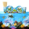 Tortoise Sea Animal Custom Design Paper Tableware For Party Supplies