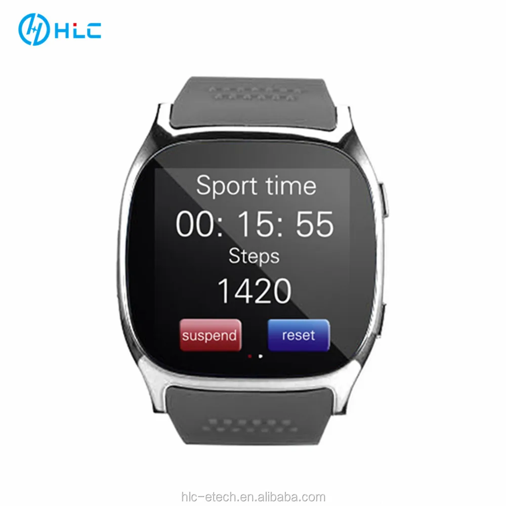 

Online Shop China Smart Watch T8 Cell Phone Bluetooth with Camera,TMK6261D Smartwatch For IOS Android