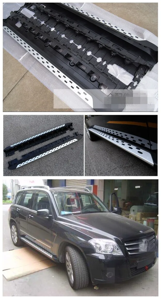 Aluminum Running Board For Benz Glk Side Step For Car /foot Pedal 
