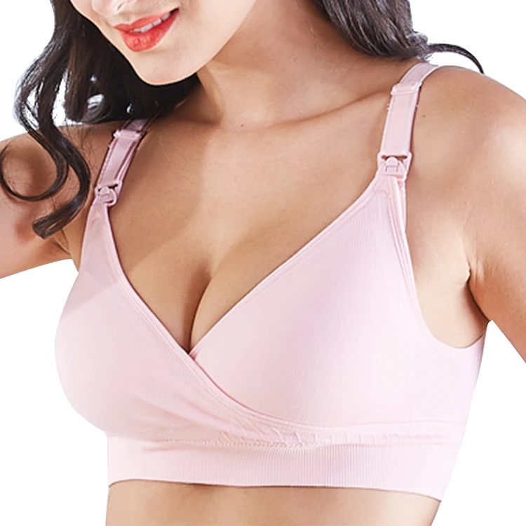 
Hot ladies seamless nursing bra clasp high quality competitive wholesale bra 