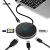 2019 New Product 8 in 1 Multiple Docking Station 4K HD USB3.0 PD Charging Wireless USB Hub