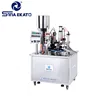Automatic tube filling and sealing machine for automatic color code aligning, filling, sealing, date printing and end cutting