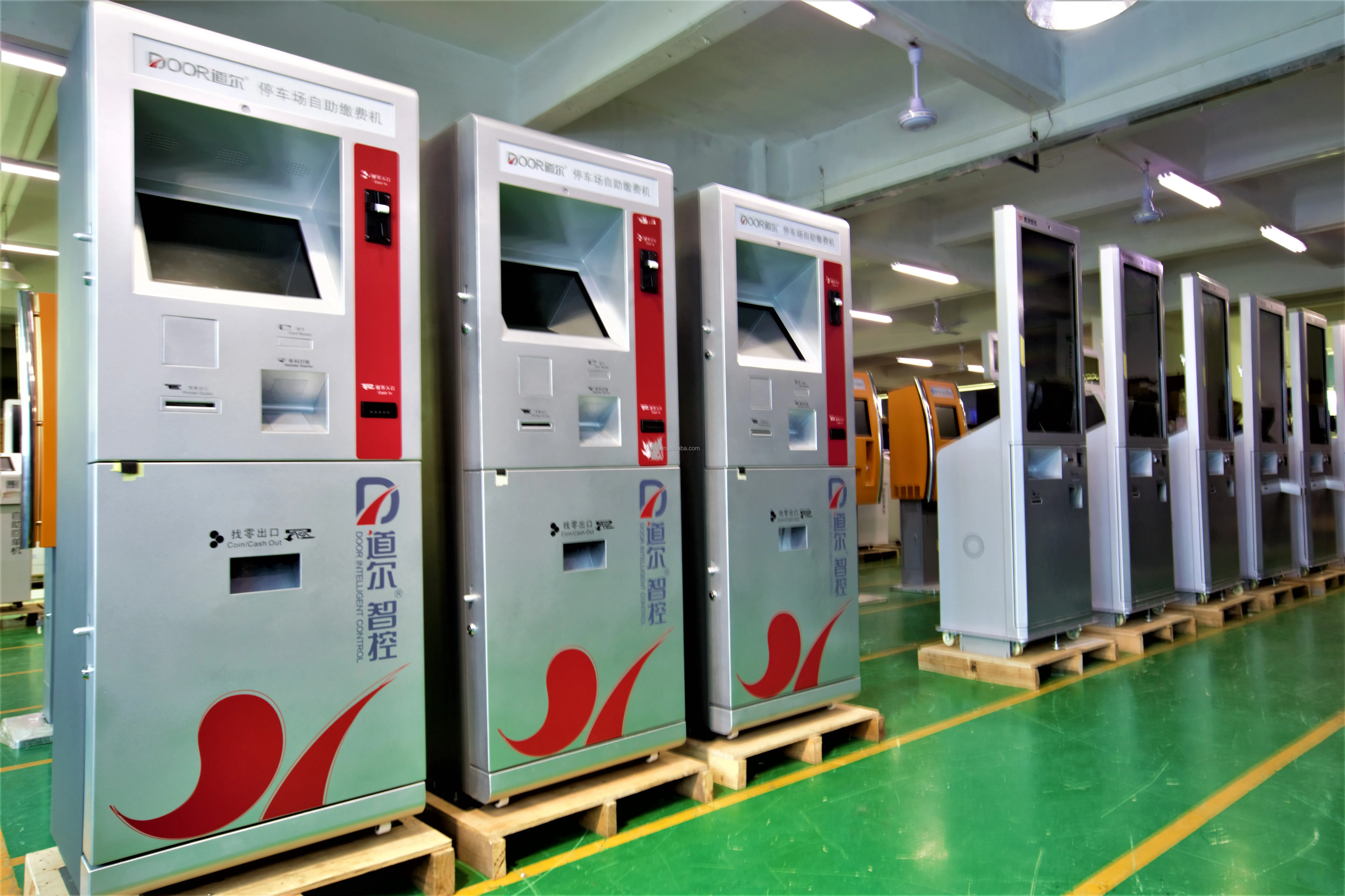 Indoor Self Service Hotel Check In And Passport Scanner Kiosk With Rf ...