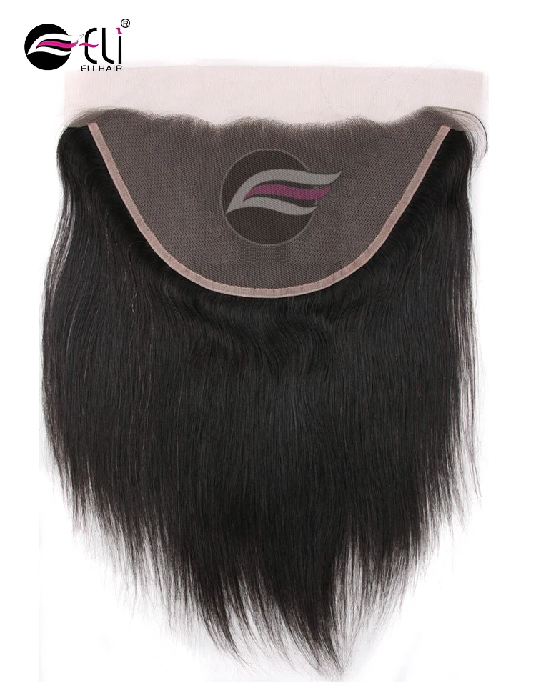 13*4 Lace Frontal Straight And Bundles Sale Closure Pre Plucked Indian Hair Silk Base Frontal