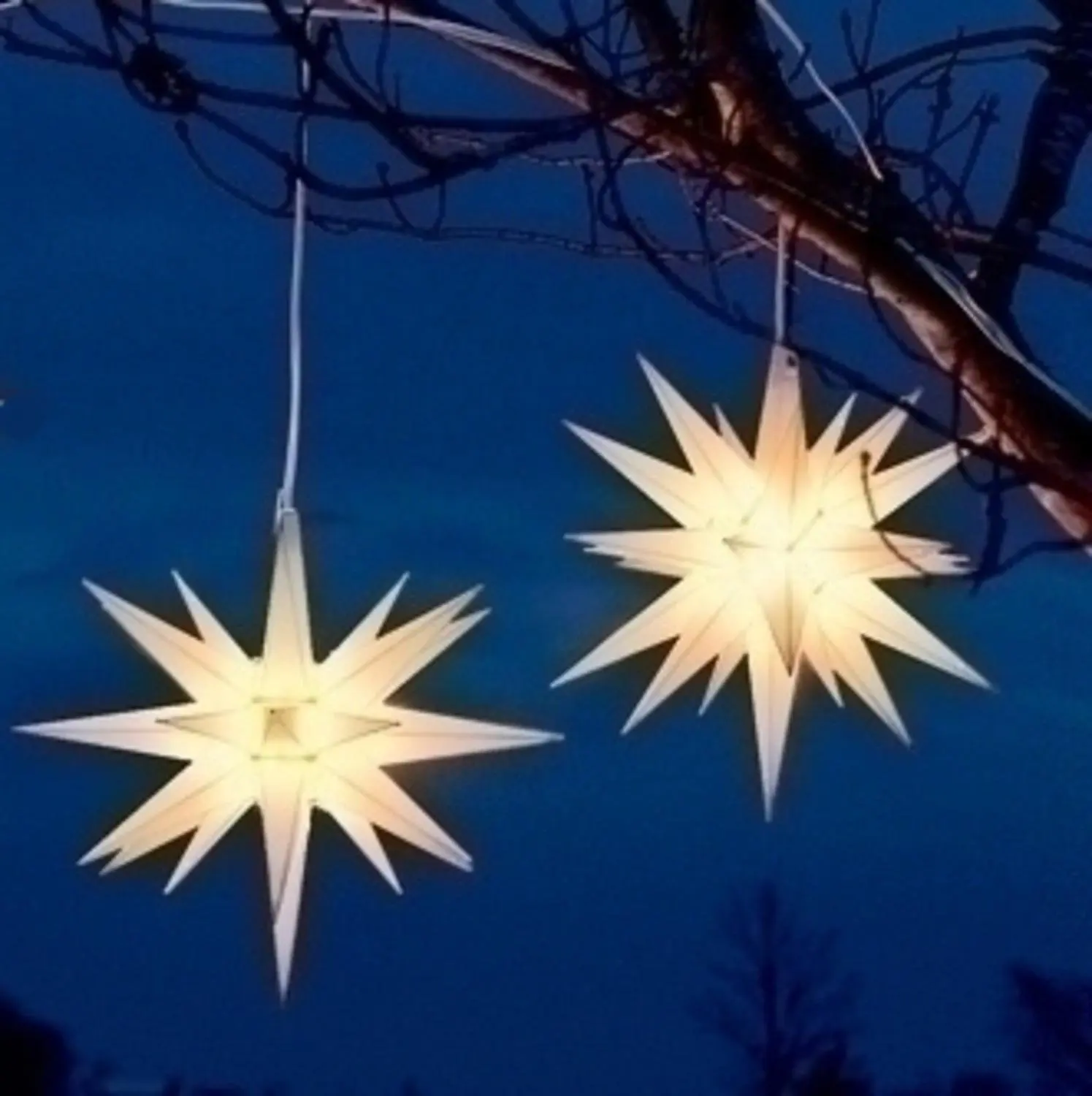 star christmas lights for tree