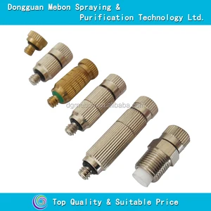 Image of high pressure fog nozzle,fine mist brass cooling nozzle