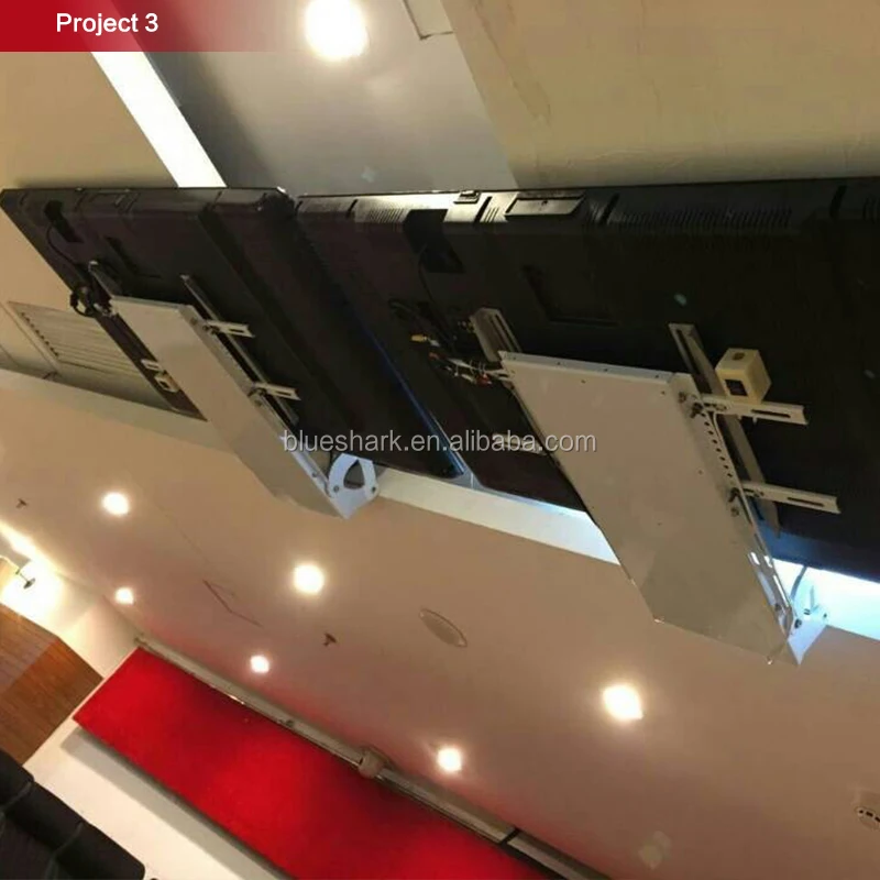 Motorized Flip Down Ceiling Tv Lift Buy Flip Down Ceiling Tv