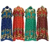 Wholesale African Beautiful Colorful Printed Scarf Hijab Abaya Muslim Batik Women Clothing
