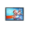 16:9 wide screen 21.5 inch IPS open frame monitor with dc 12v adapter