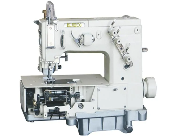 1702pmd 2 Needle Flat Bed Bottom Cover Stitch Machine With Rear Puller ...