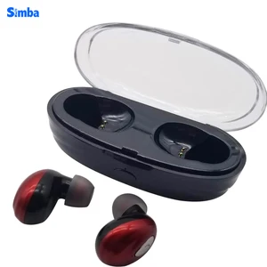 Mini TWS True Wireless Bluetooth 5.0 Stereo Earbuds Charging Case