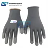 anti static 18G nylon dipped pu gloves with en388 4131X