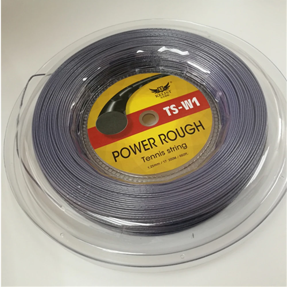 

2018 Wholesale Alu Power Rough Co- Polyester cheap tennis strings 200m Factory Production Quality Color Accept OEM