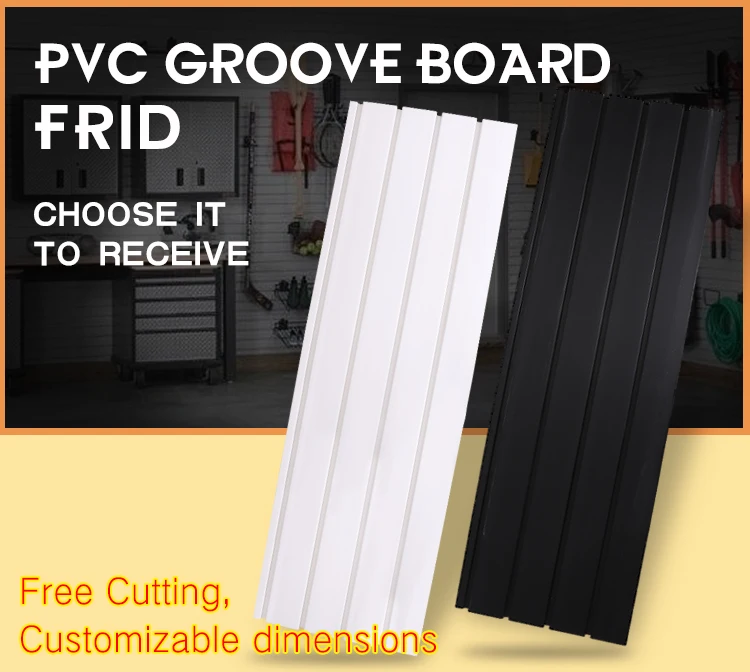 Wholesale Plastic Groove Pvc Mdf Slat Wall Board Panels For Hanging