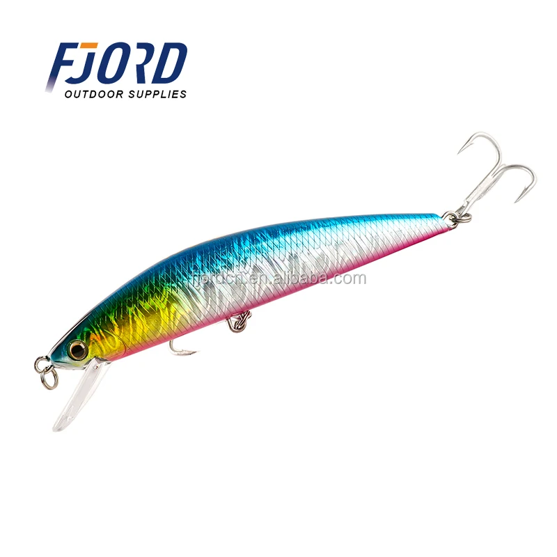 

FJORD Best Fish 120mm 40g Minnow Sinking Hard Fishing Lures for Saltwater From Chinese Factory, 8color