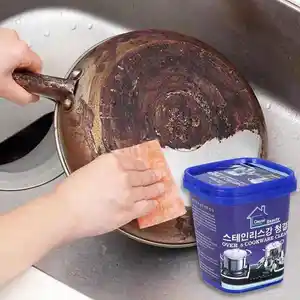 oven and cookware cleaner/dishwash paste