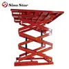 4.3 Meters Light Duty Hydraulic Mobile Scissor Lift Platform with Motorized Device