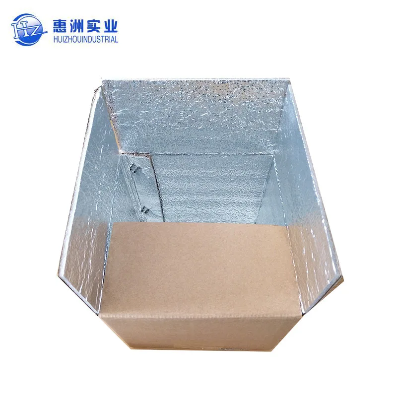 Insulated Cardboard Cooler Box For 