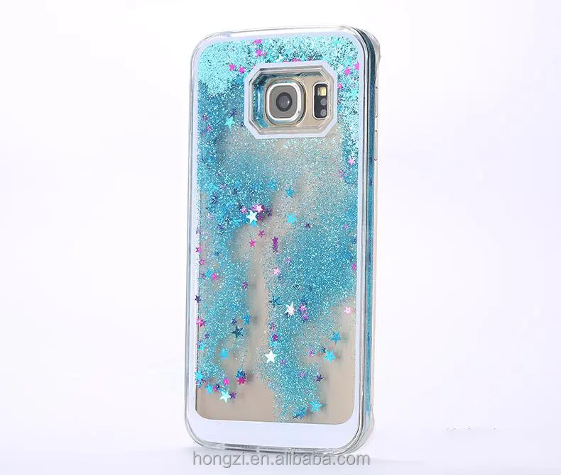 

Glitter Star Flowing Liquid Colorful Paillette Sand Quicksand Back Cover Case For Samsung Galay Multi Different Phone Model A310