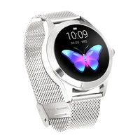 

women SmartWatch KW10 with Blood pressure Heart Rate Monitor Lady Smart Watch 2019