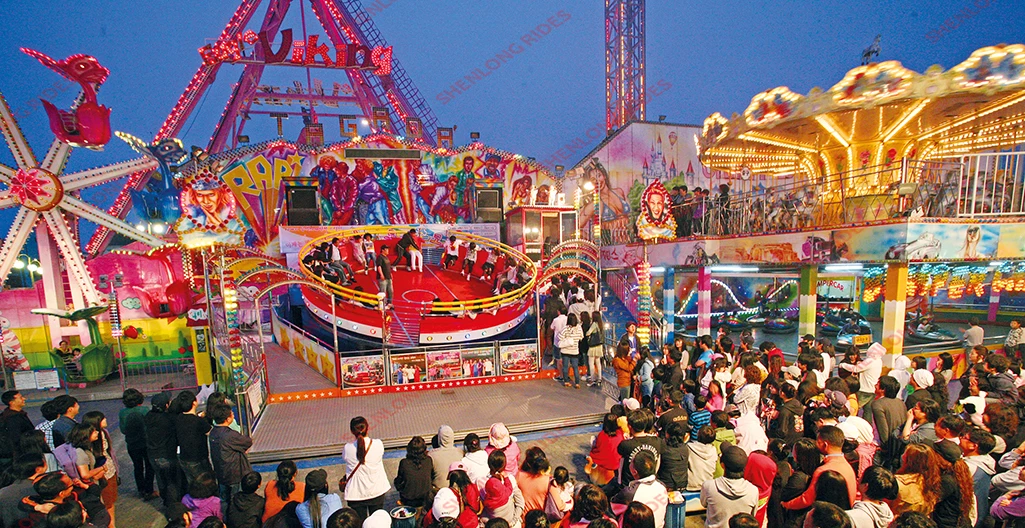 funfair 娱乐公园乘坐迪斯科 tagada 出售