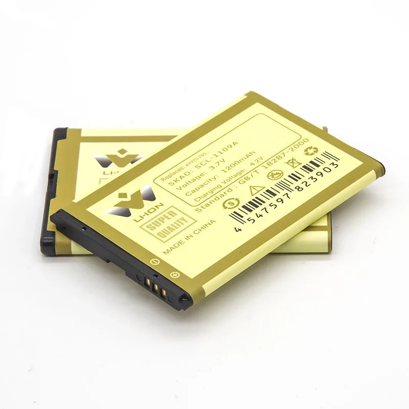 3.7 V haute capacité longue durée rechargeable li ion batterie de