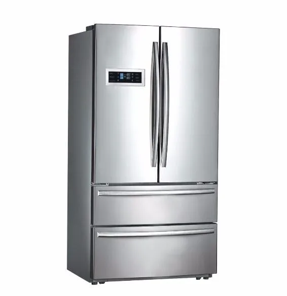 Stainless Steel Energy Saving Large Capacity Refrigerator With Long