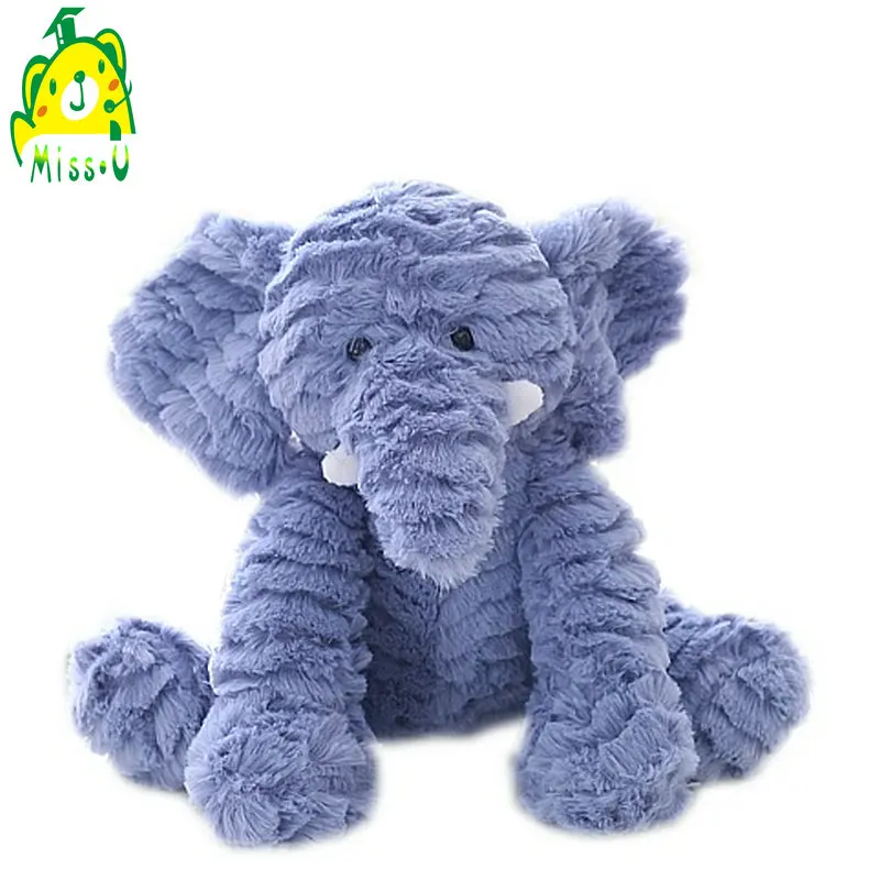 blue elephant baby toy