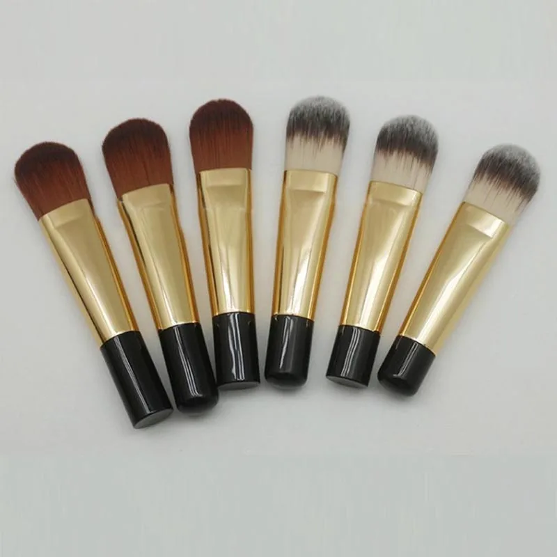 

Natural mini mask brushes Makeup face mask foundation brush, Black handle;or any color