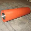 Long Lasting Rubber Belts Conveyor Troughing Roller For Recycle Crushing Plant