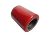 Red Color hand pallet truck PU thread iron core fork roller