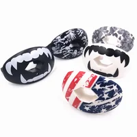 

american soccer football mouth guard with lip strap