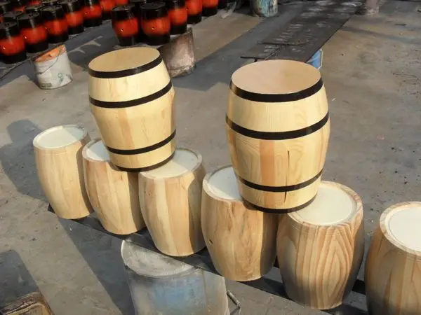 Healthy paulownia wood barrels for coffee