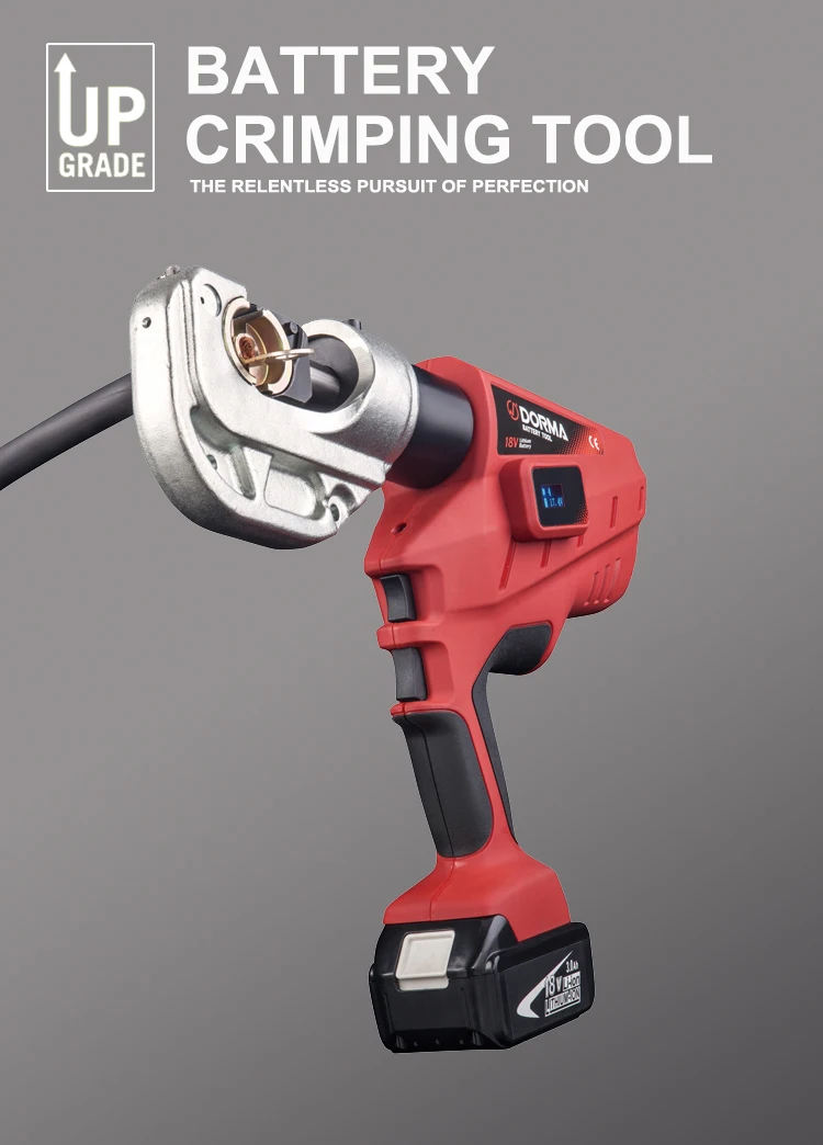 battery cable lug crimping tool