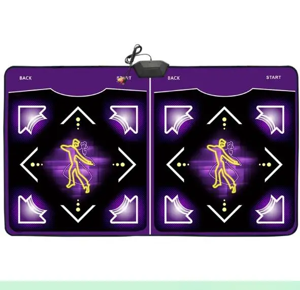 
USB Twin Dance Mat PC TV Game Double Dance Pad 