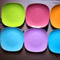 

2019 Best seller 12inch ceramic glazed dinner plate stock , square plate