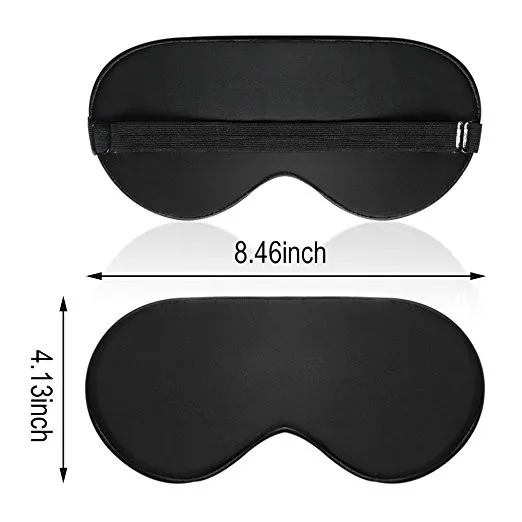 Sleep Mask,Silk Sleeping Eye Sleep Aid Blindfold For