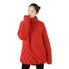 Yarncrafts Cunky Warm Winter Turtleneck Sweater Pullover Women's Handmade Knitted