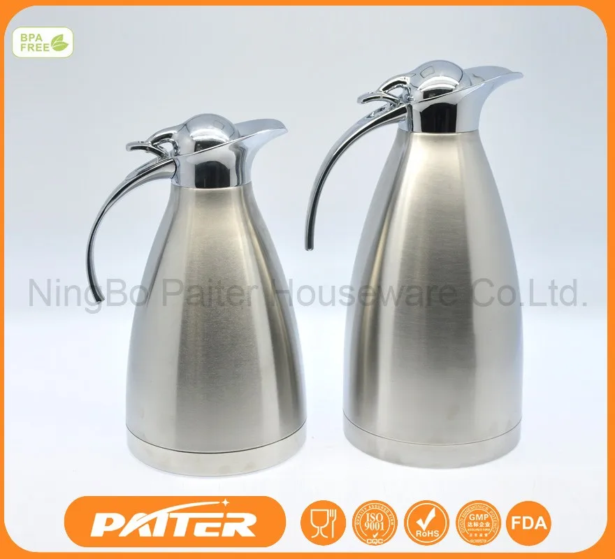 1.5l 2.0l Double Wall Thermos Stainless Steel Vacuum