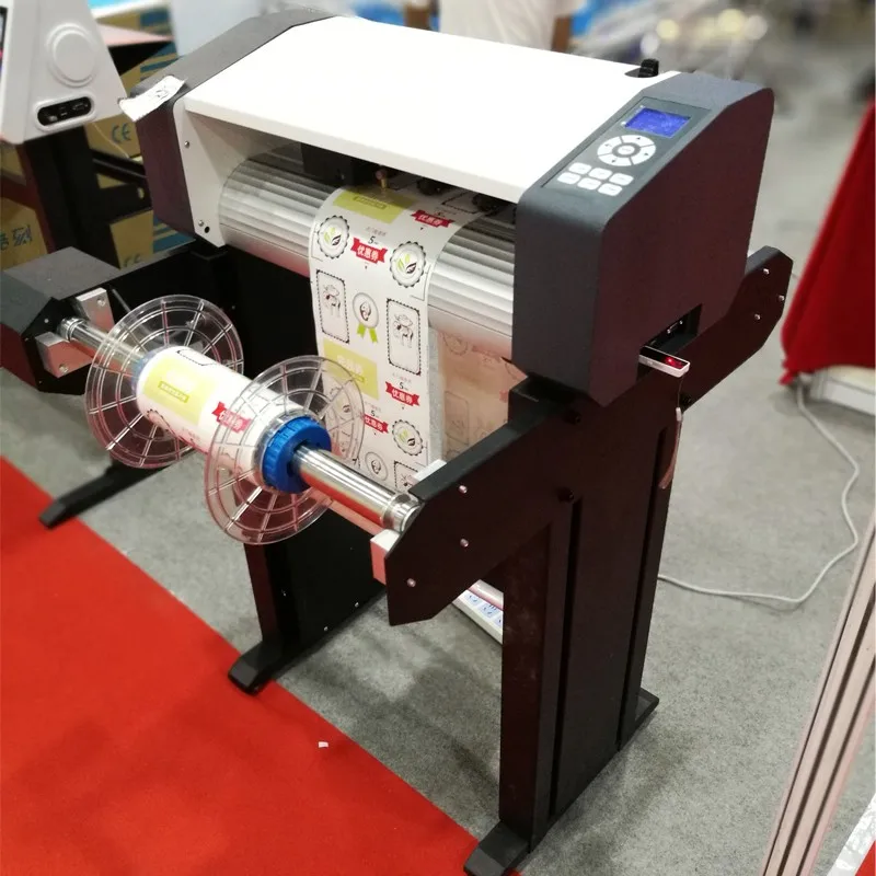 工厂销售 bascocut 自动纸张加工模切机/卷对卷乙烯基标签切割机