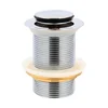 1 1/2"Kingchun pop up sink waste no overflow for wash basin drain pipe making machine factory