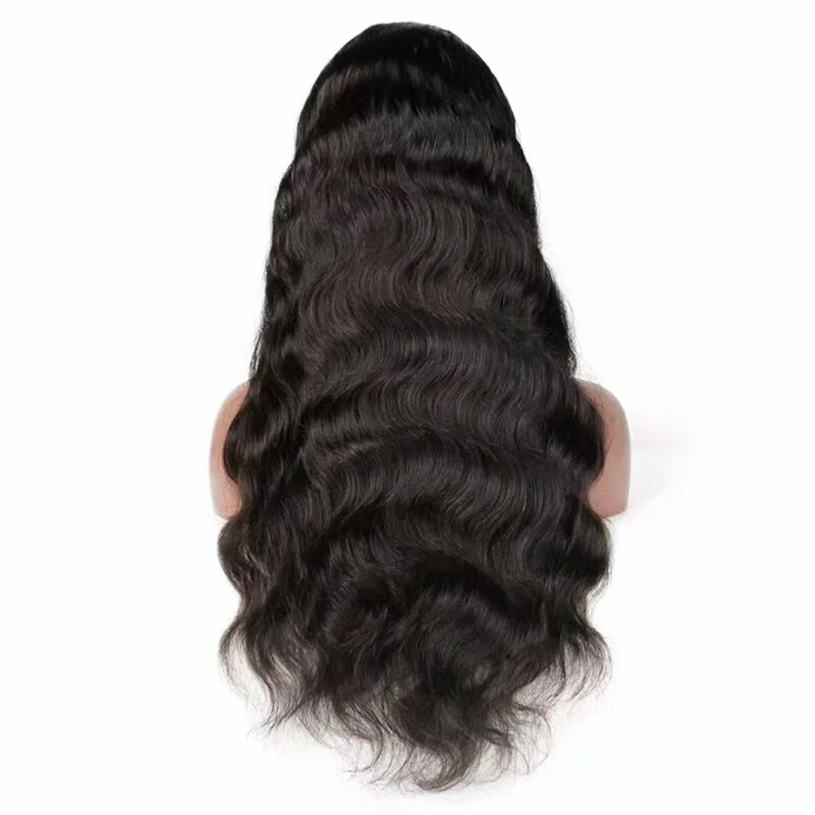 

100%Unprocessed grade 9a cheap virgin brazilian human hair body wave bleached knots 130% density full lace wig vendors