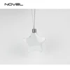 Christmas Ornament Sublimation Blank Plastic Hanging Star Shape