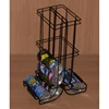convenient store counter retail promotion custom wire rack beverage cans dispenser gravity feeder rack display
