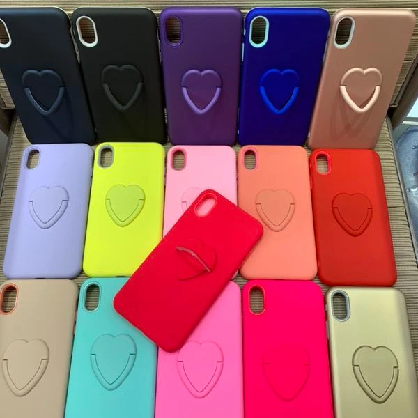 

Hight quality shockproof TPU phone case with ring holder for iphone 6 6s 7 8 X