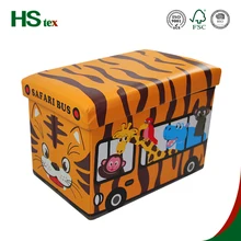 Housetex 2017 home folding furniture bench with storage for kids